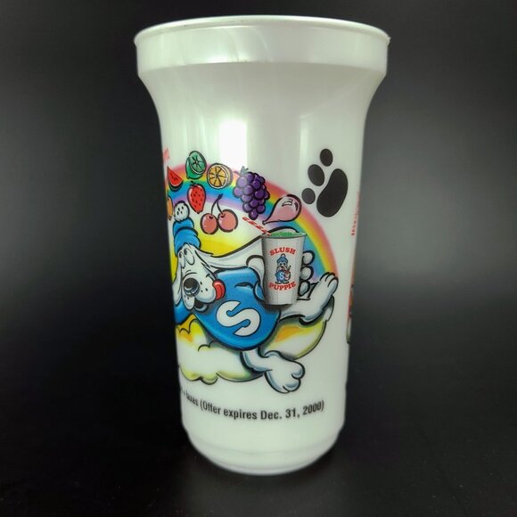 New Slush Puppie Plastic Cups Cup 6" - Set of 4 - Year 2000 - Picture 3 of 16